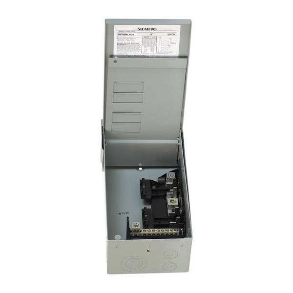 Siemens Load Center, 4 Spaces, 125A W0408ML1125U